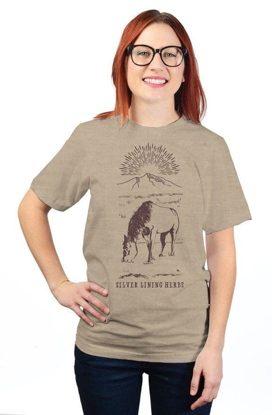 Horse T Shirt - Silver Lining Herbs