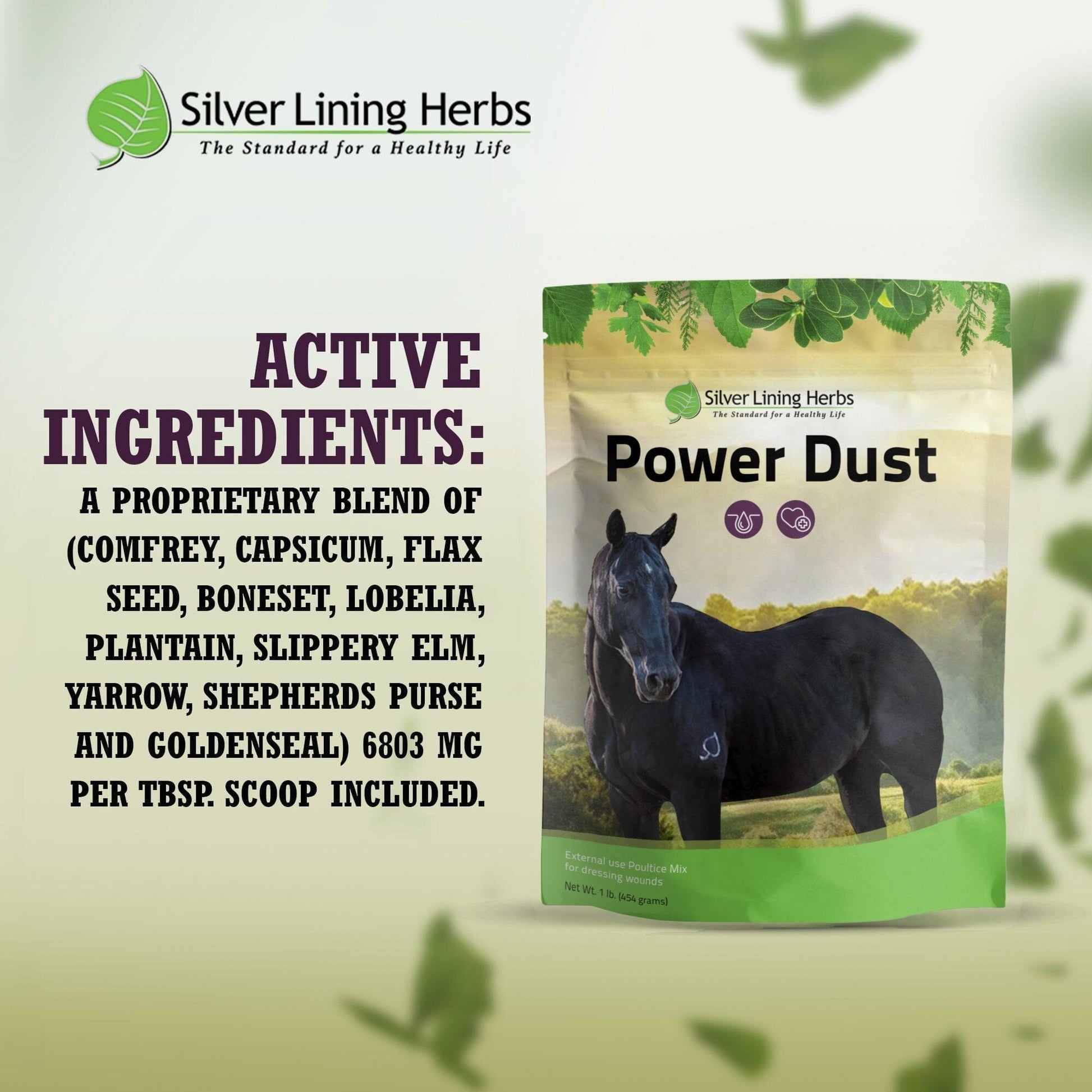 Power Dust for Horses - Silver Lining Herbs