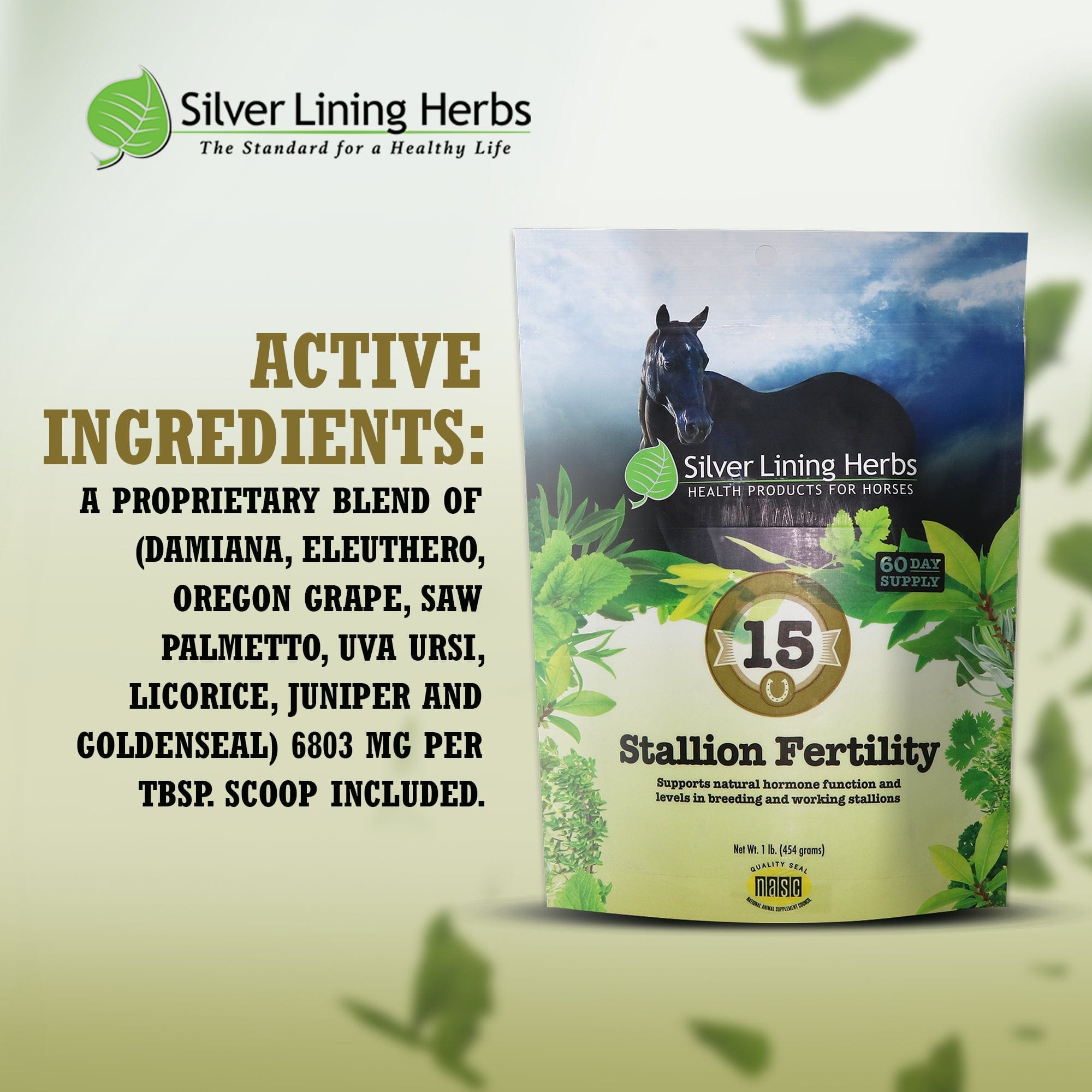 Stallion Fertility - Silver Lining Herbs